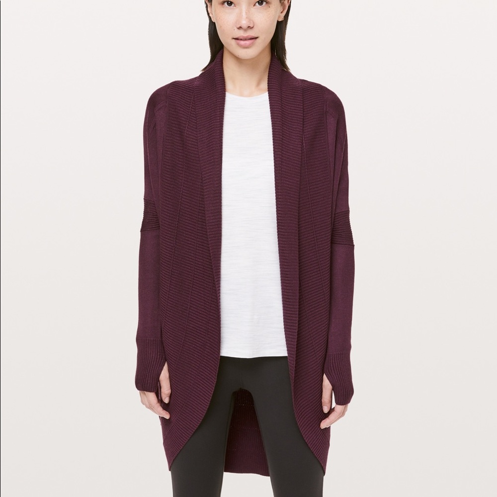 Lululemon Transformation Wrap Adobe/Antique Bark